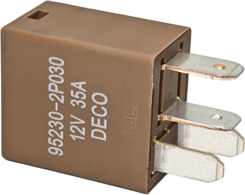 Casalytics Relay 95230-2P030 (Pack of 4) - 12V 35A 4 Pins Multi-Purpose Power Relay, Compatible for Hyundai, Kia Vehicles - Image 3